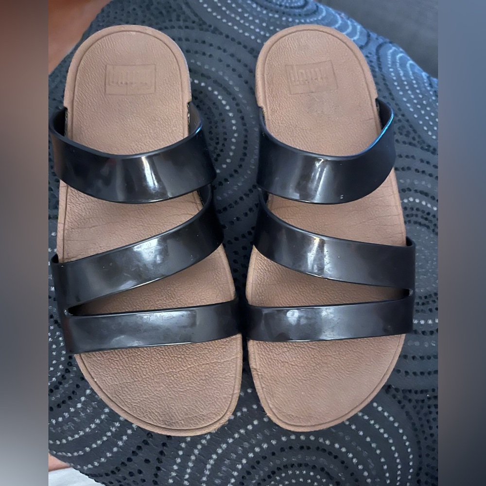 Stylish Black Slide Sandals